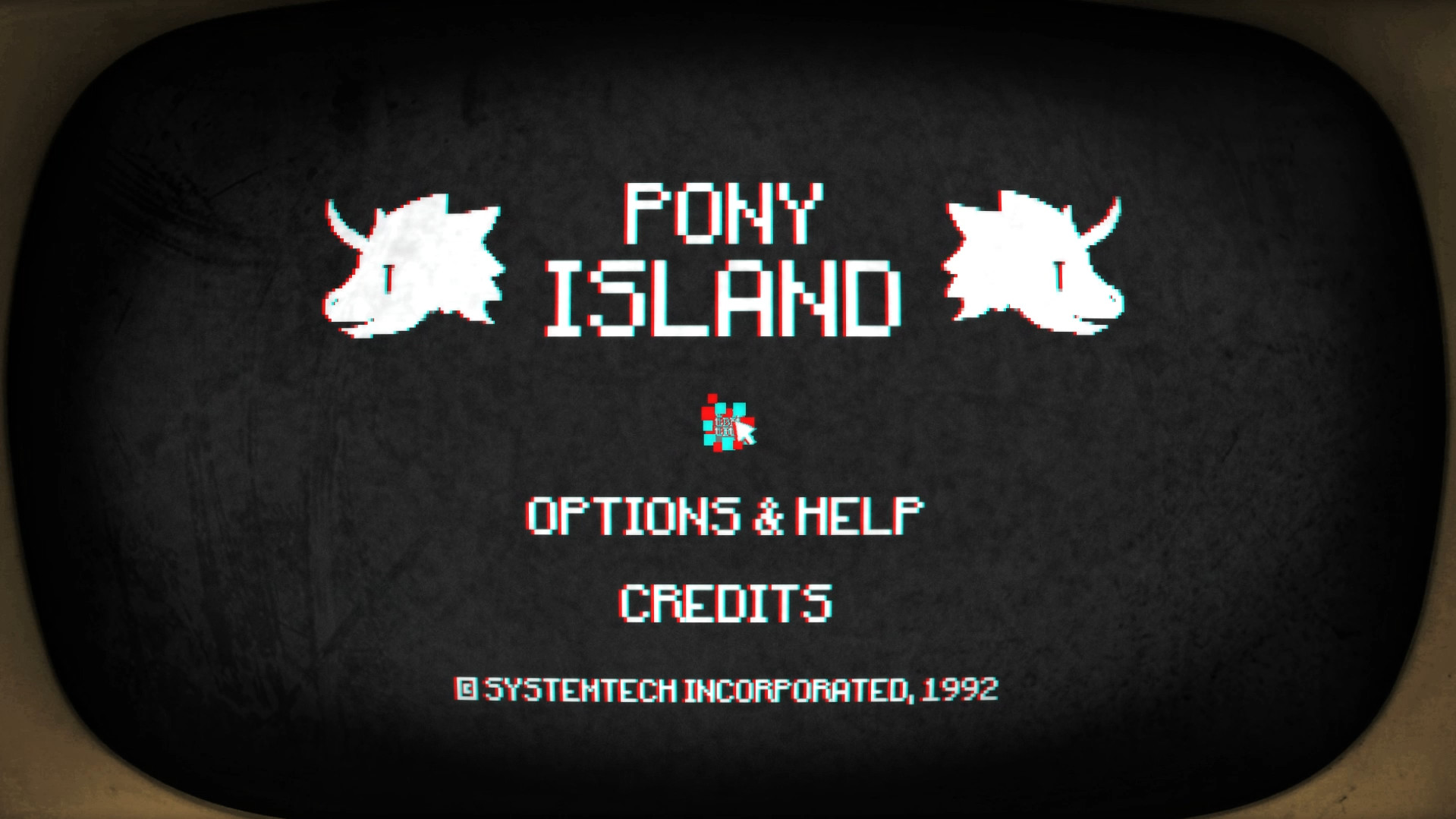 Скриншот: Pony Island