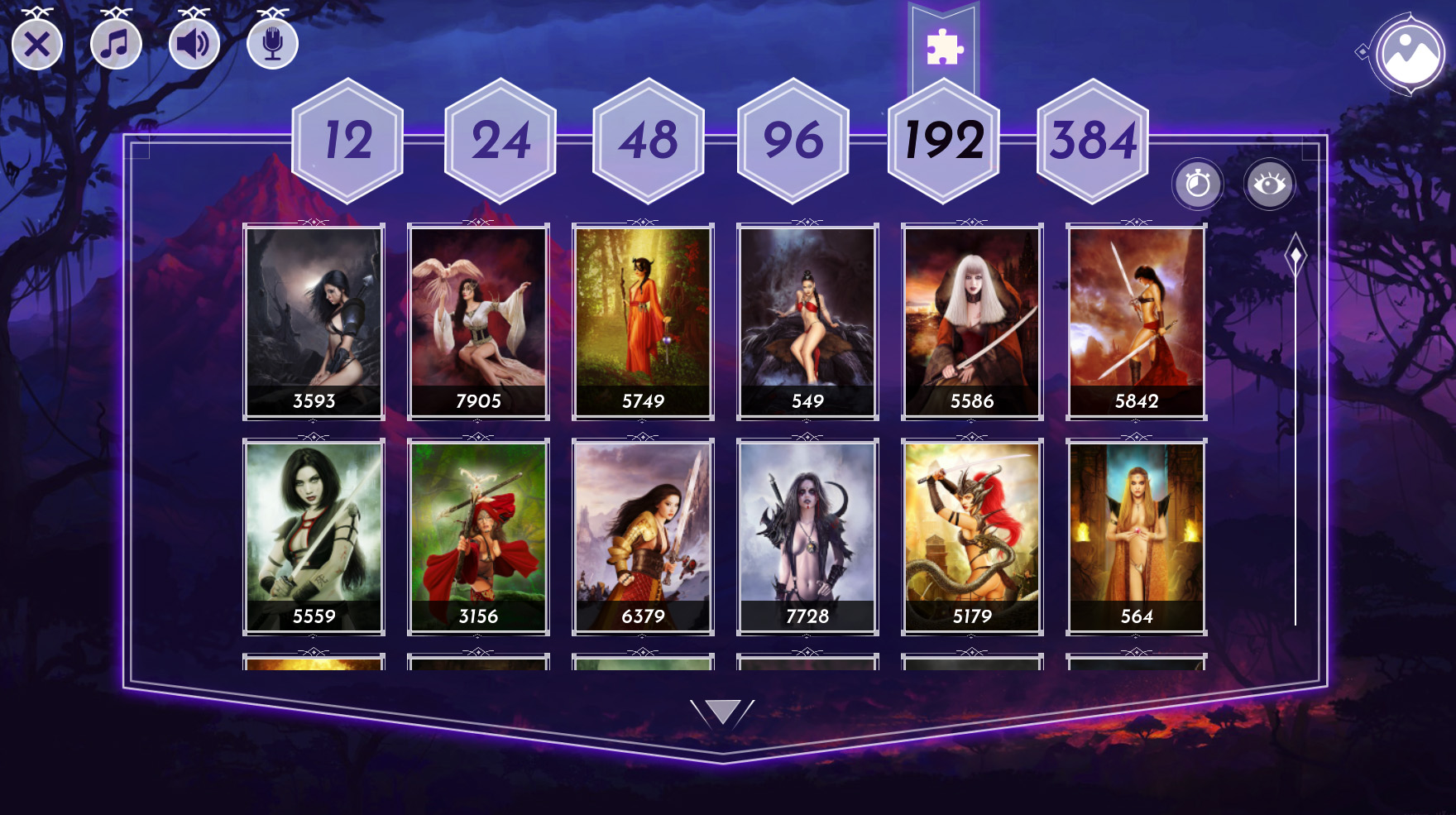 Скриншот: Dark Fantasy 2: Jigsaw Puzzle