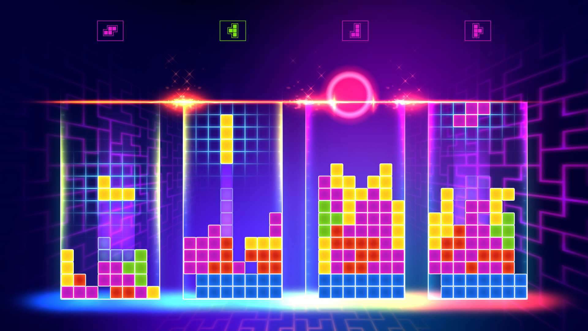 Скриншот: Tetraminos