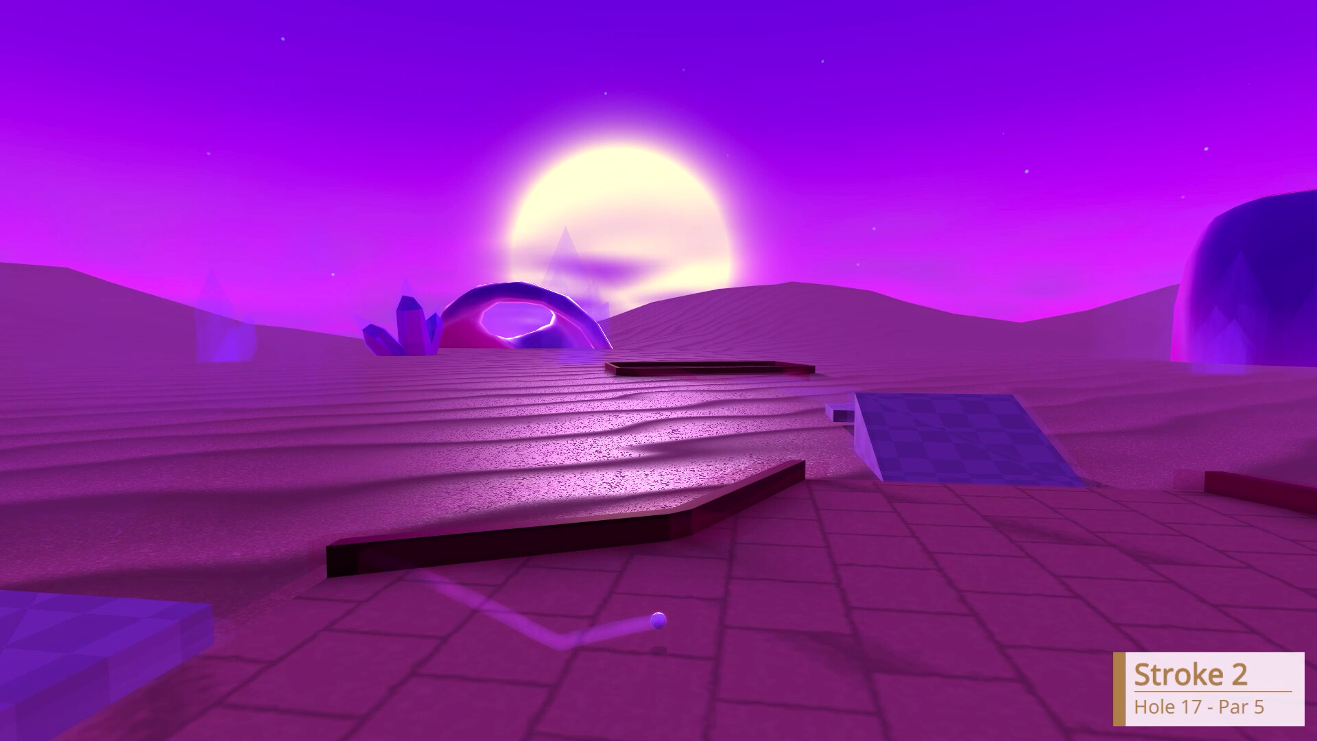 Скриншот: 4D Golf