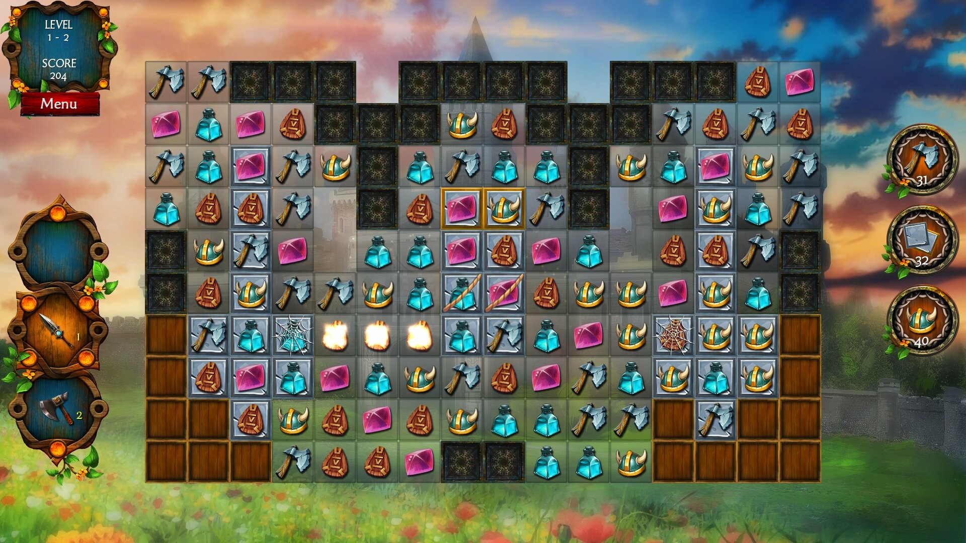 Скриншот 8: Helga the Viking Warrior 2: Ivar's Revenge