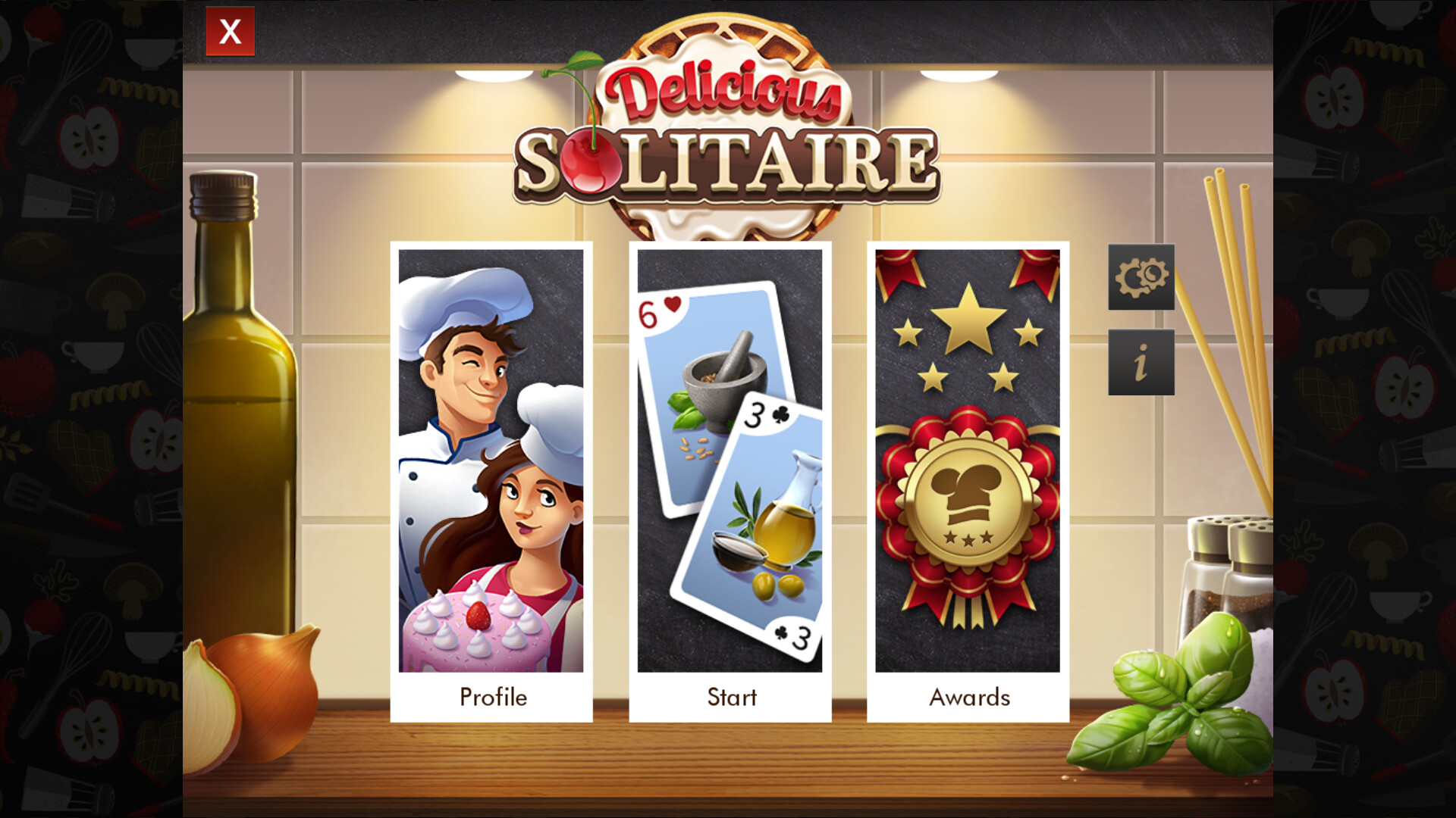 Скриншот: Delicious Solitaire