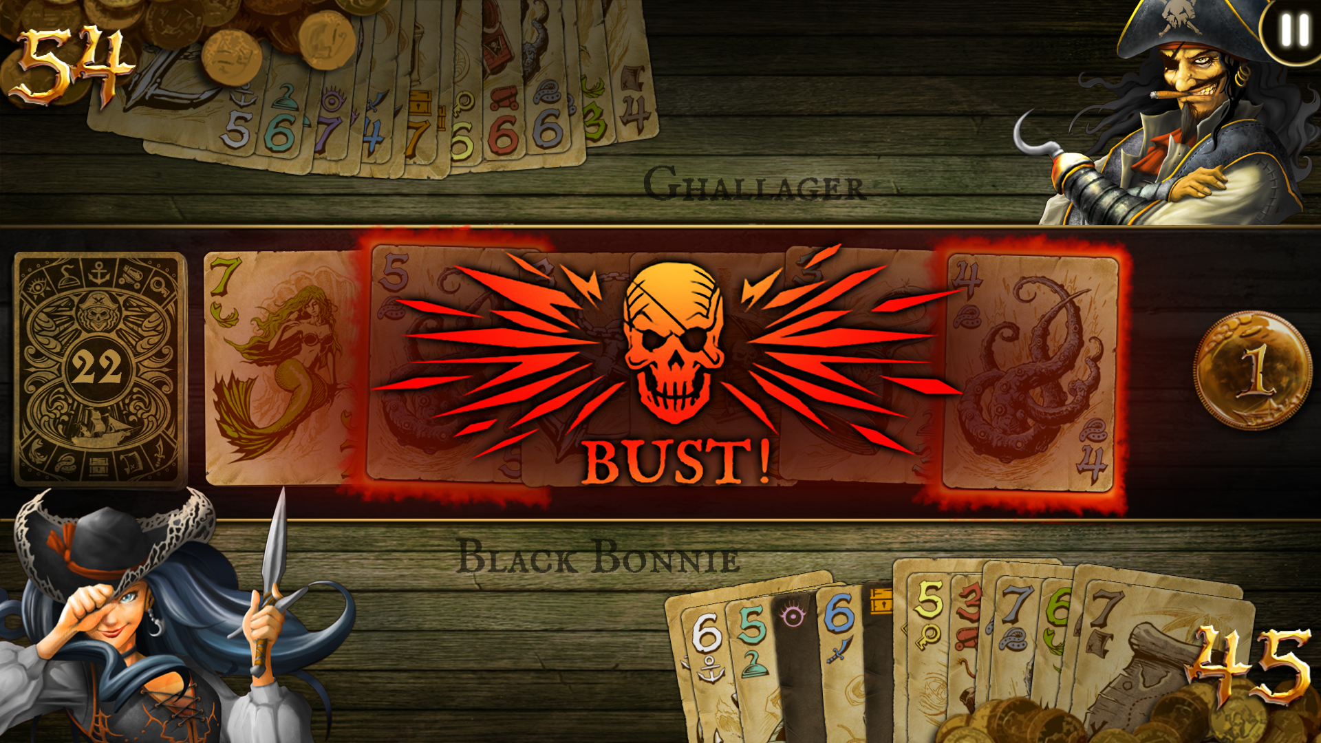 Скриншот: Dead Man's Draw