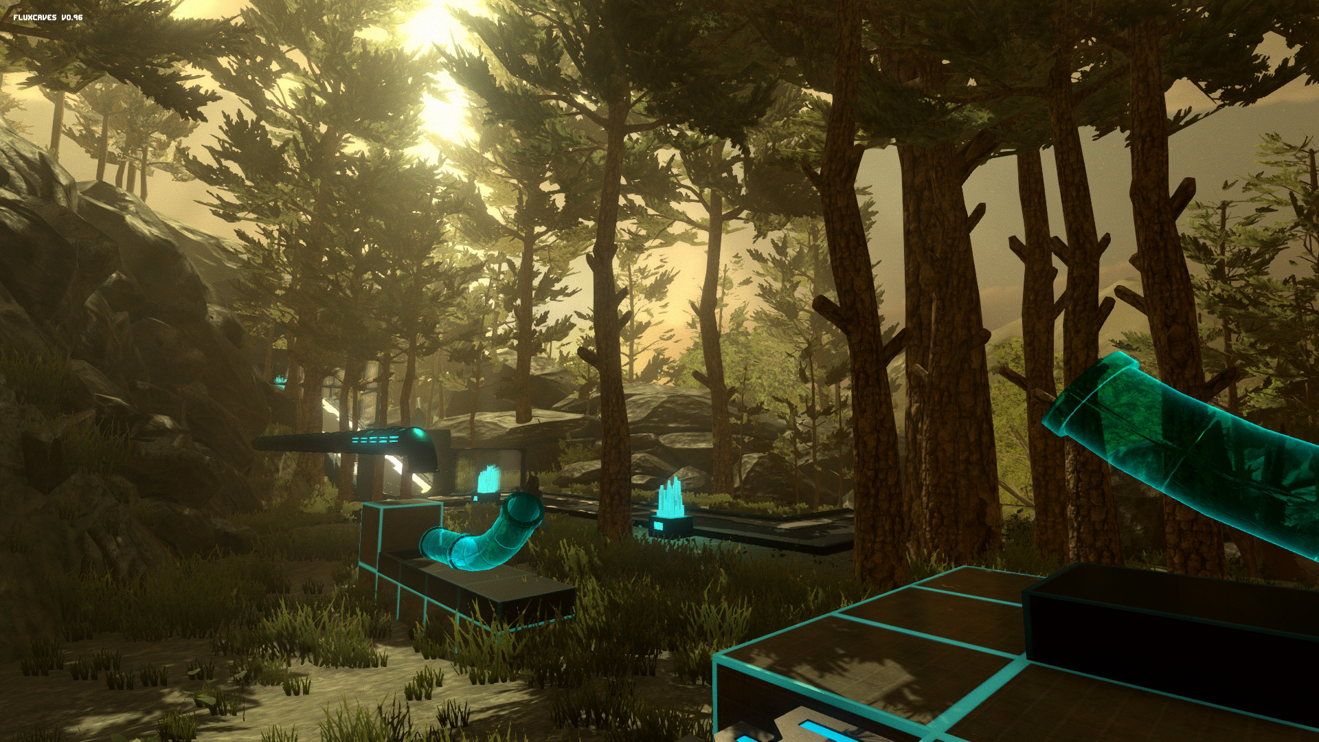 Скриншот: Flux Caves