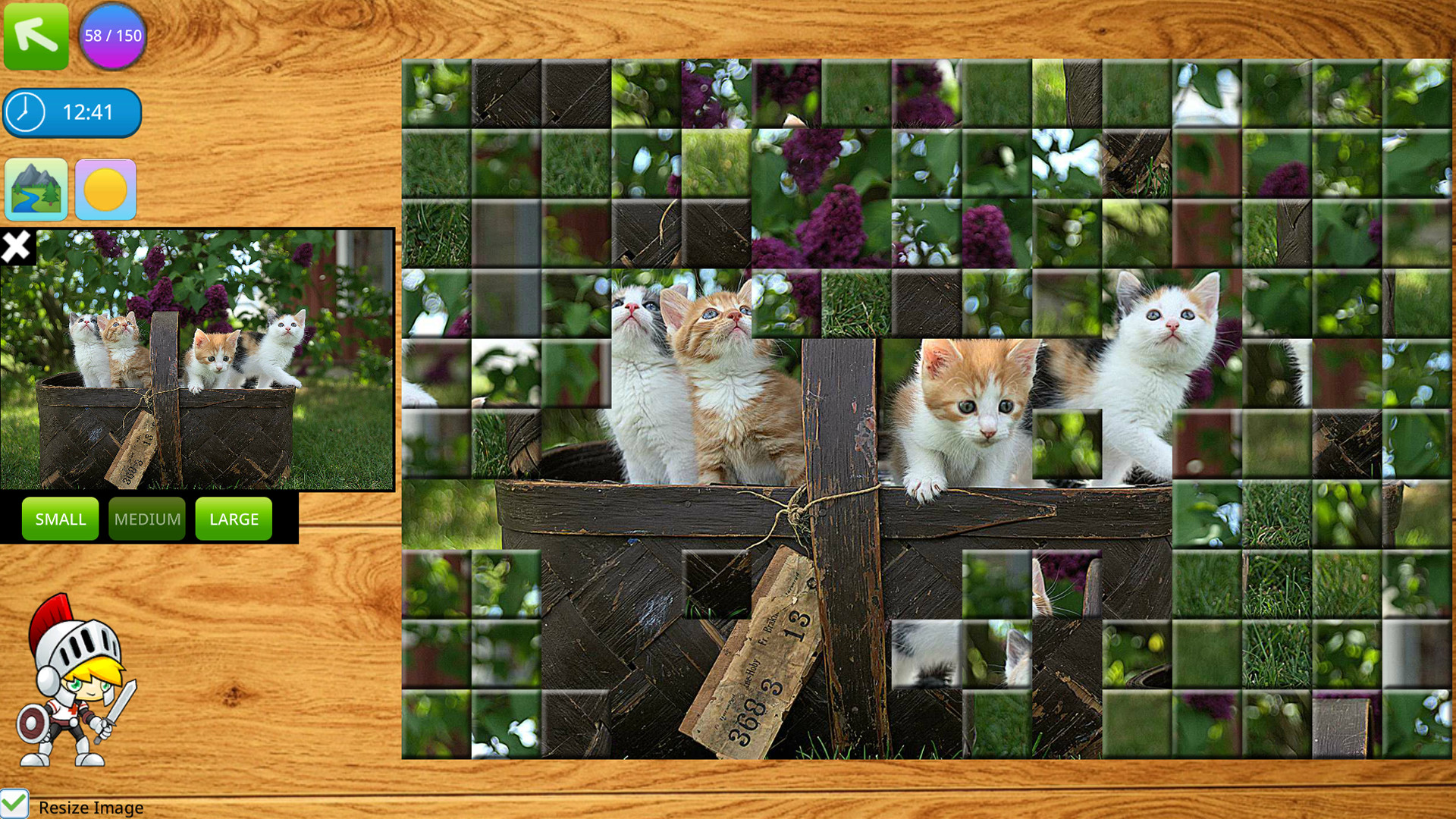 Скриншот: Photo Puzzles HD