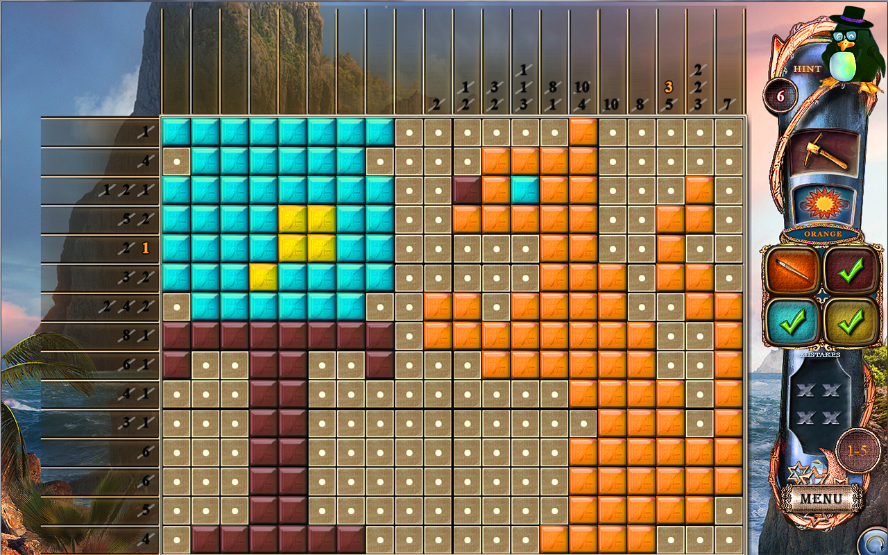 Скриншот 6: Fantasy Mosaics 15: Ancient Land