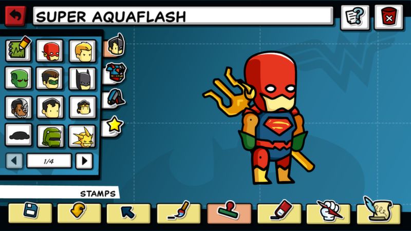 Скриншот 7: Scribblenauts Unmasked: A DC Comics Adventure