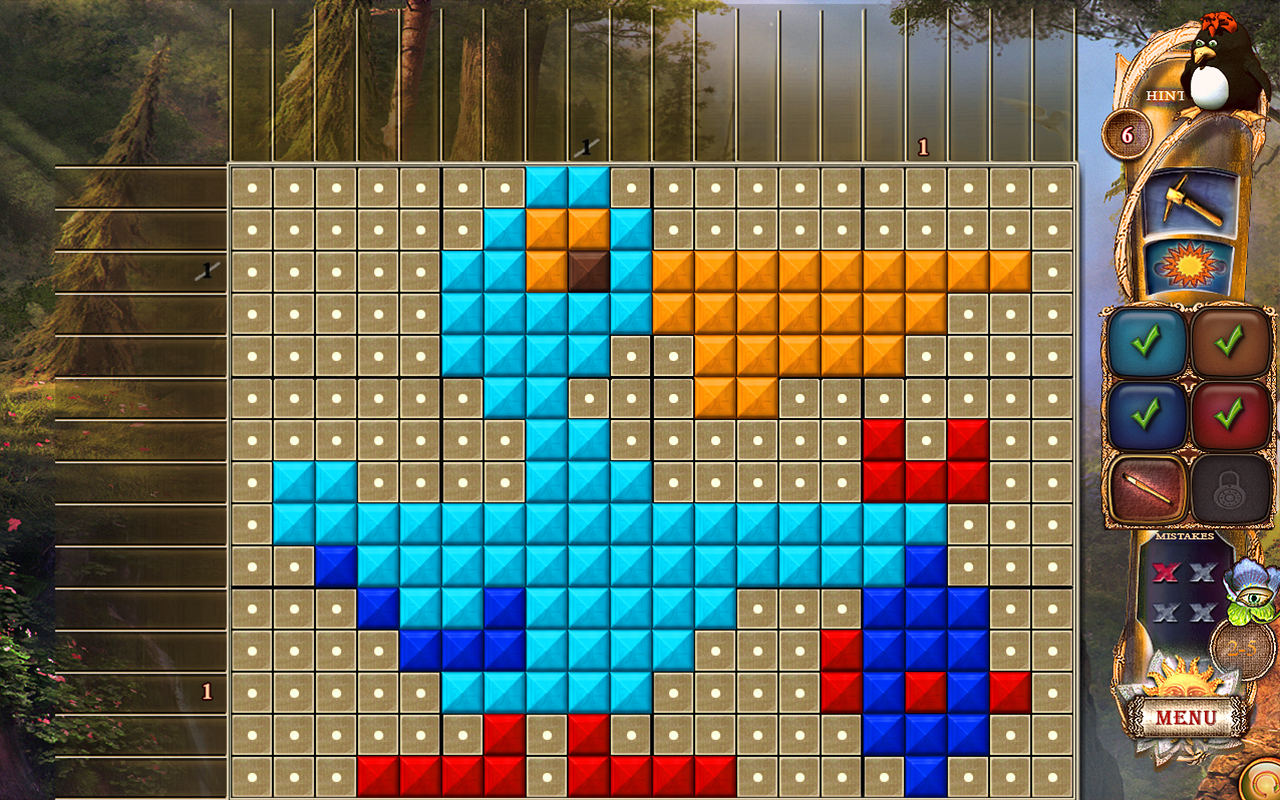 Скриншот: Fantasy Mosaics 21: On the Movie Set