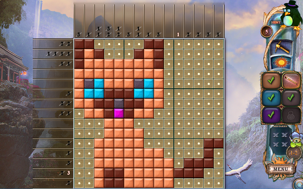 Скриншот: Fantasy Mosaics 25: Wedding Ceremony