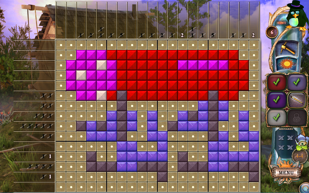 Скриншот: Fantasy Mosaics 25: Wedding Ceremony