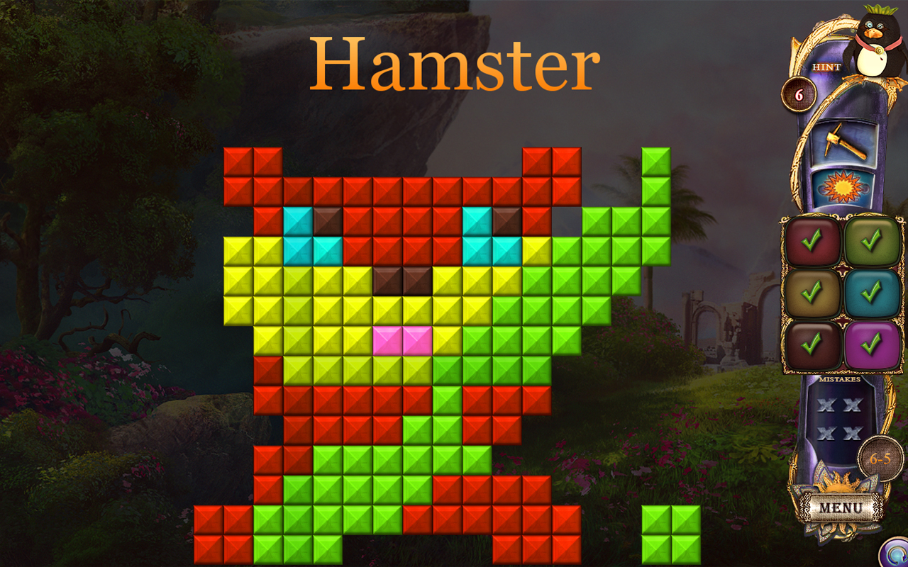 Скриншот: Fantasy Mosaics 17: New Palette