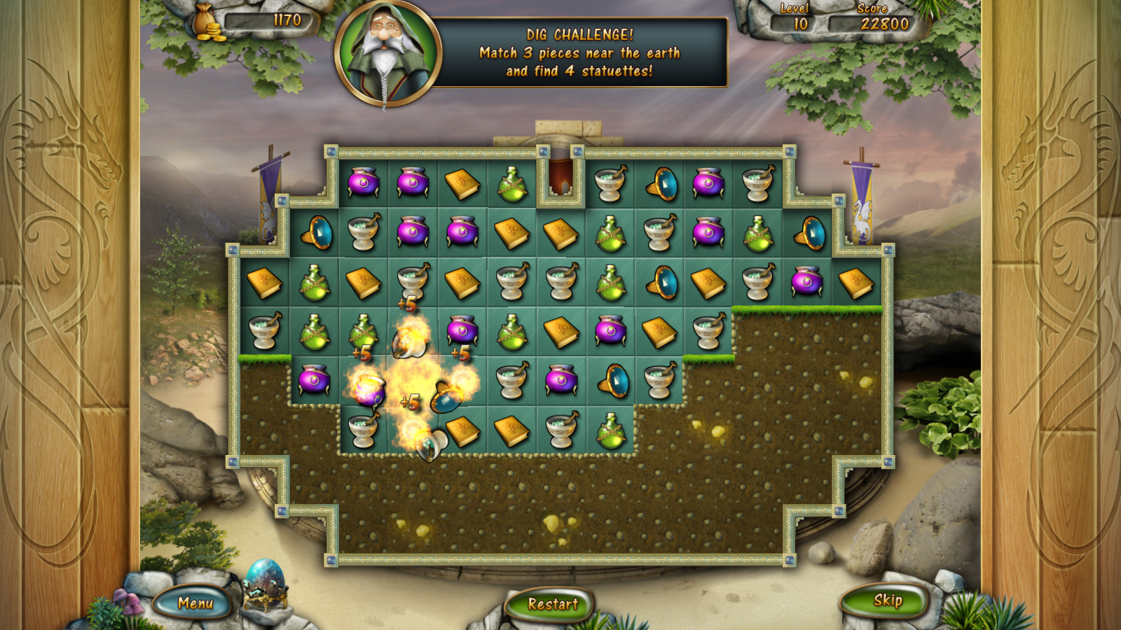 Скриншот: Mystika 3 : Awakening of the dragons