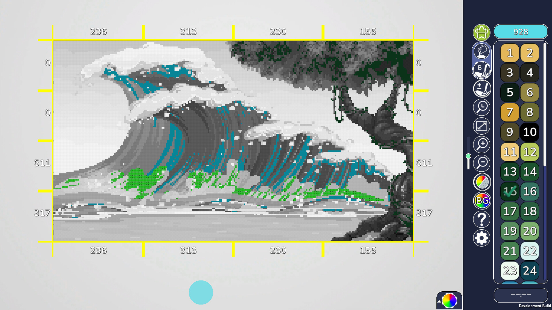 Скриншот: Paint By Pixel