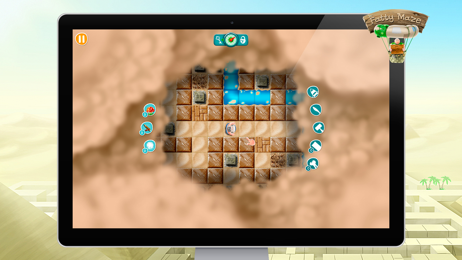 Скриншот: Fatty Maze's Adventures