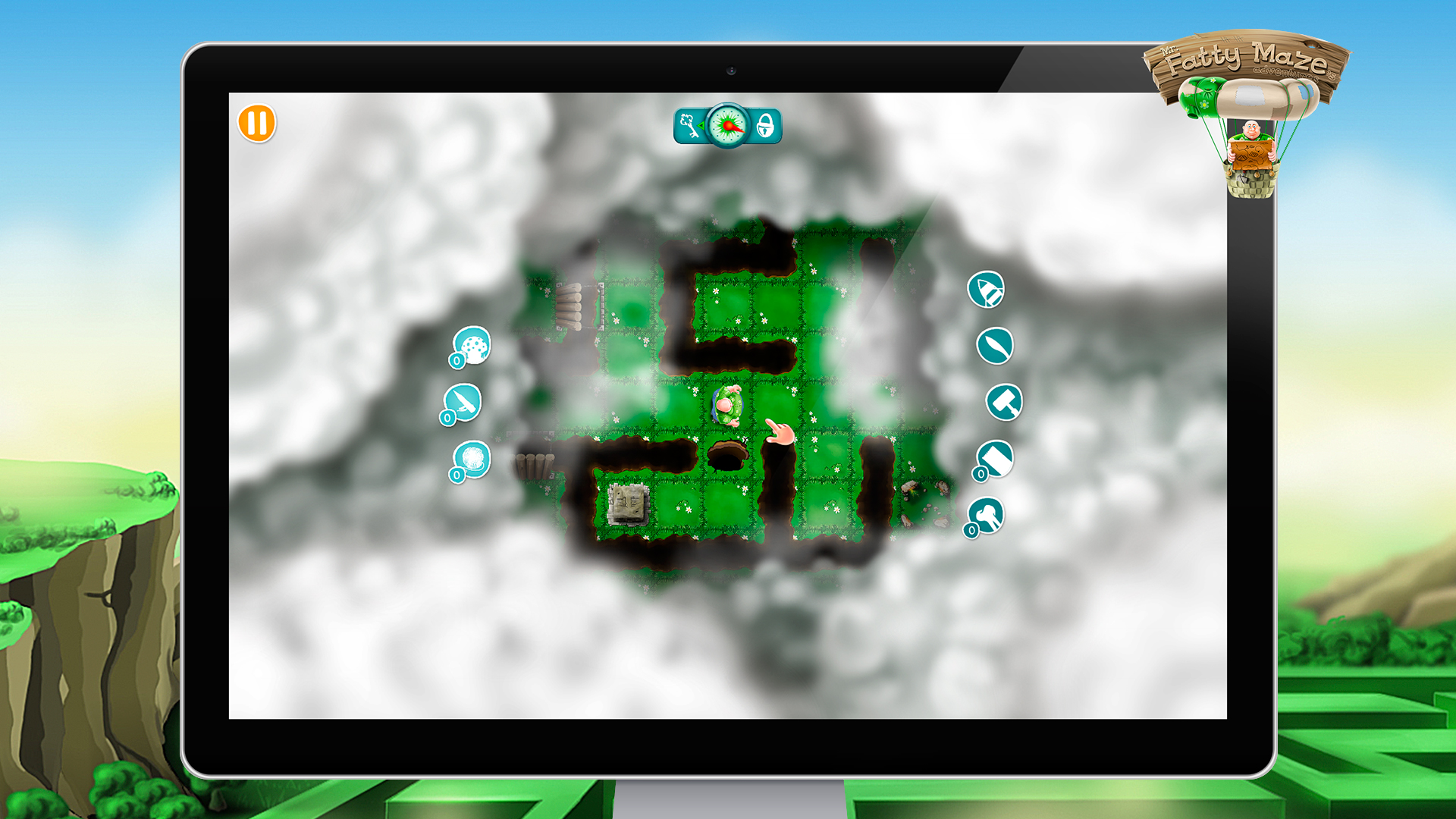 Скриншот: Fatty Maze's Adventures