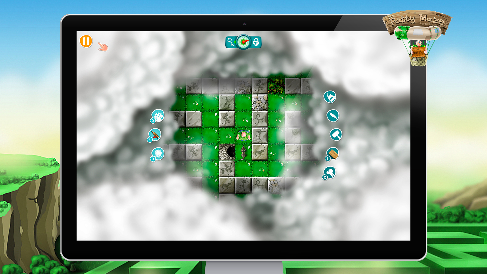 Скриншот: Fatty Maze's Adventures