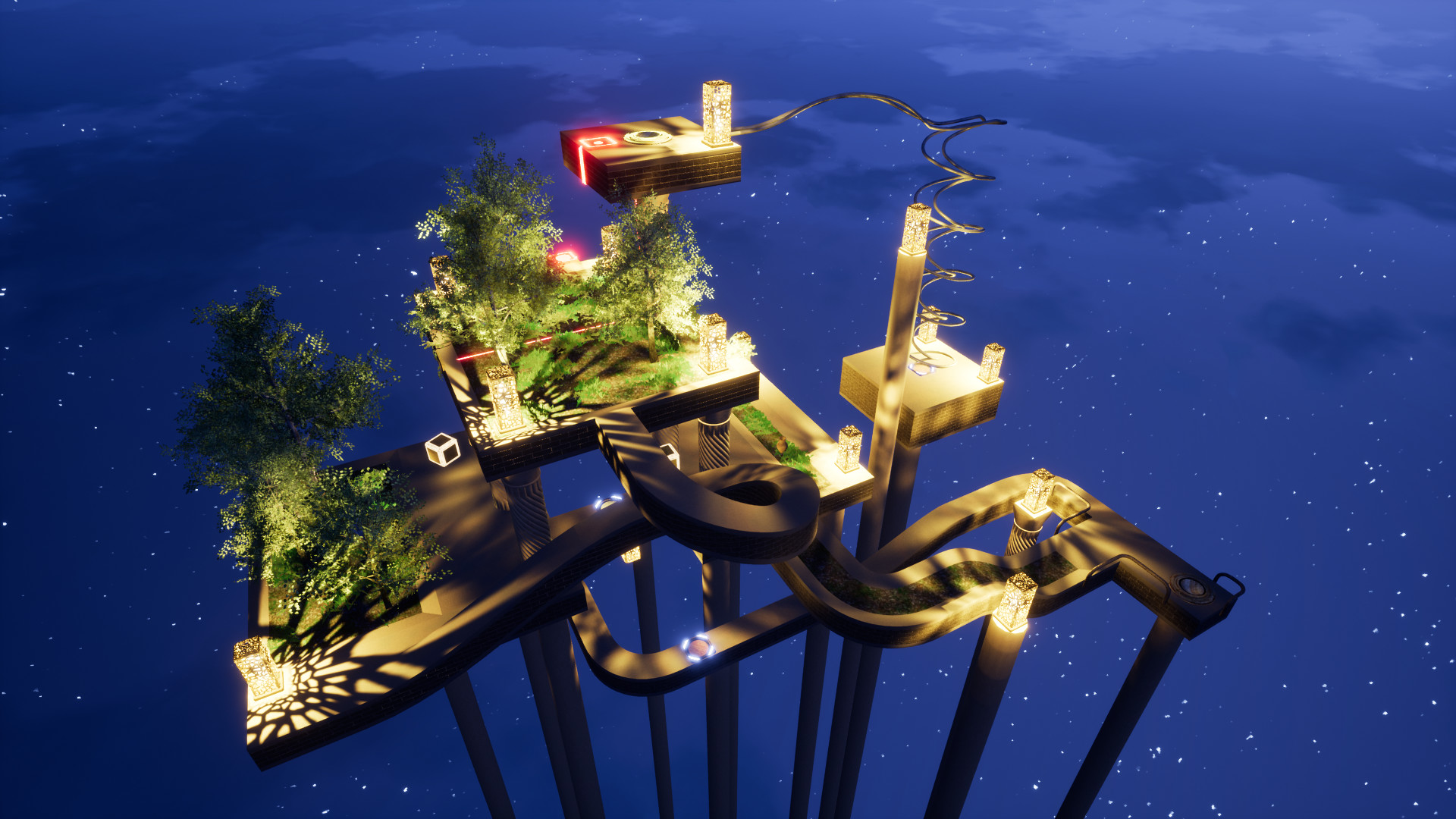 Скриншот: Sky Ball