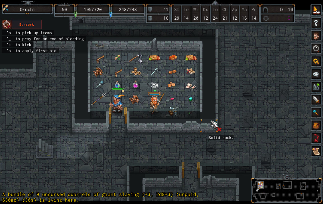 Скриншот 9: ADOM (Ancient Domains Of Mystery)