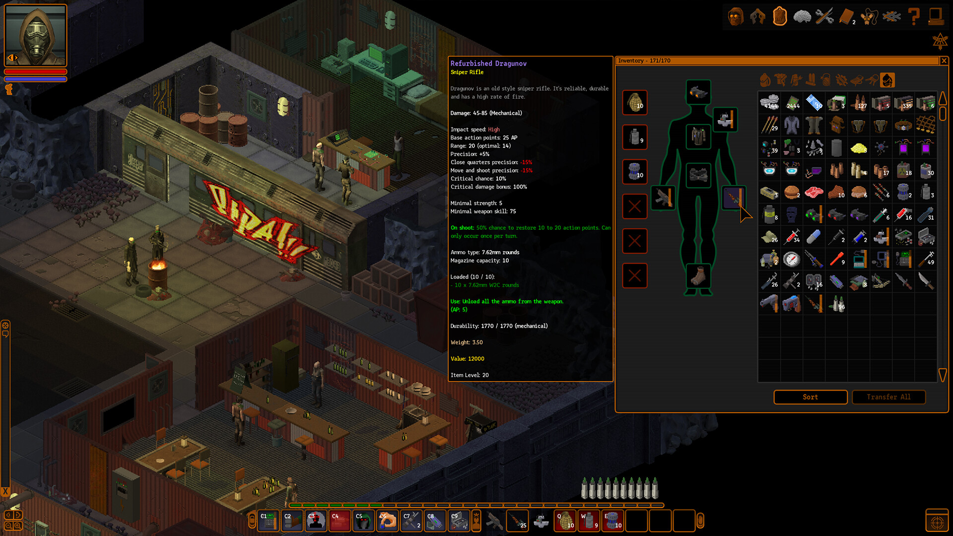 Скриншот 24: UnderRail