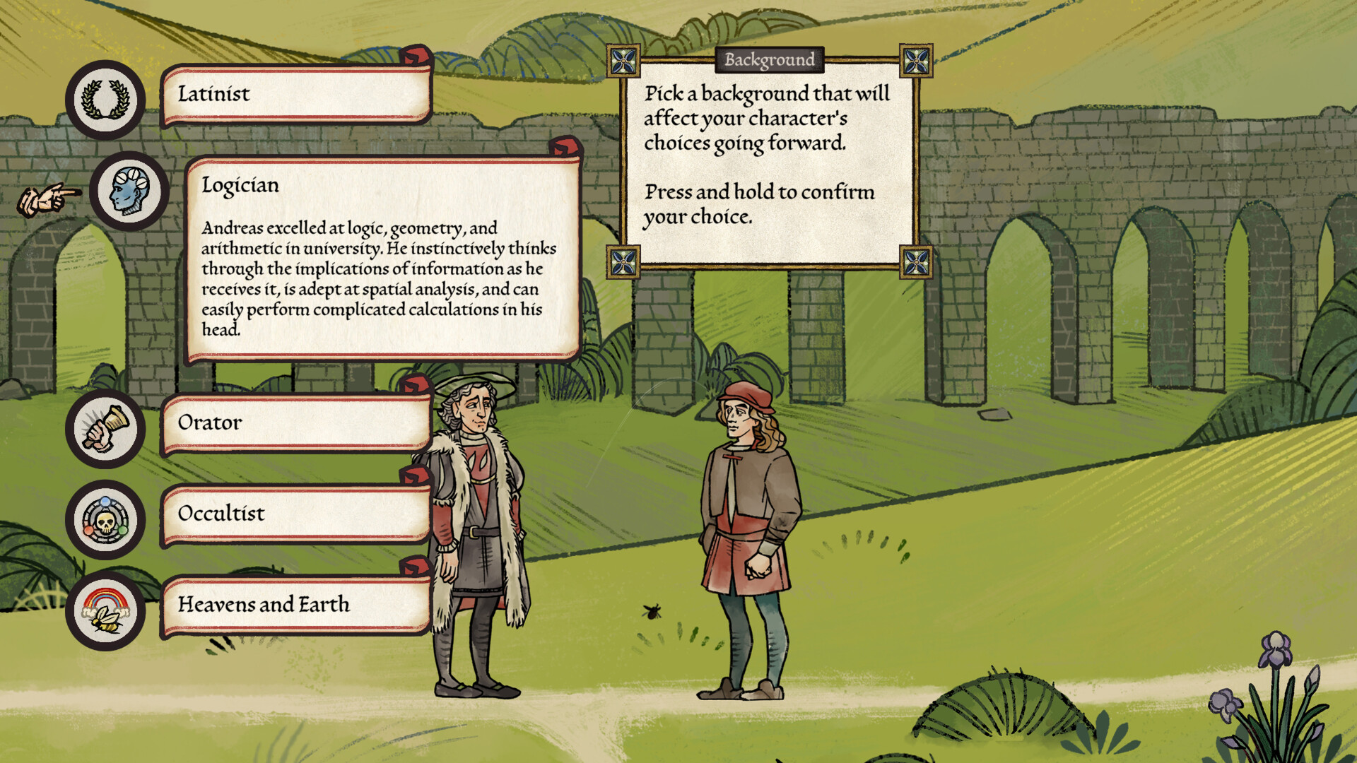 Скриншот: Pentiment