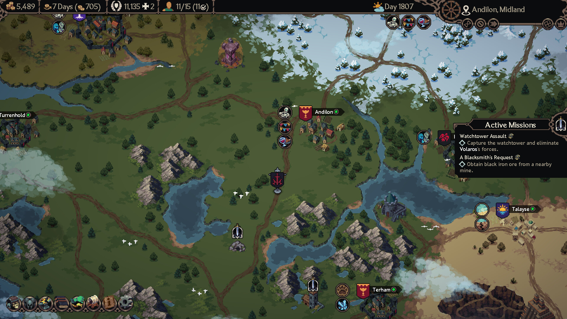 Скриншот: The Iron Oath