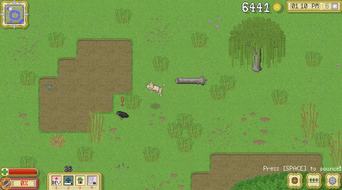 Скриншот: Cattails | Become a Cat!