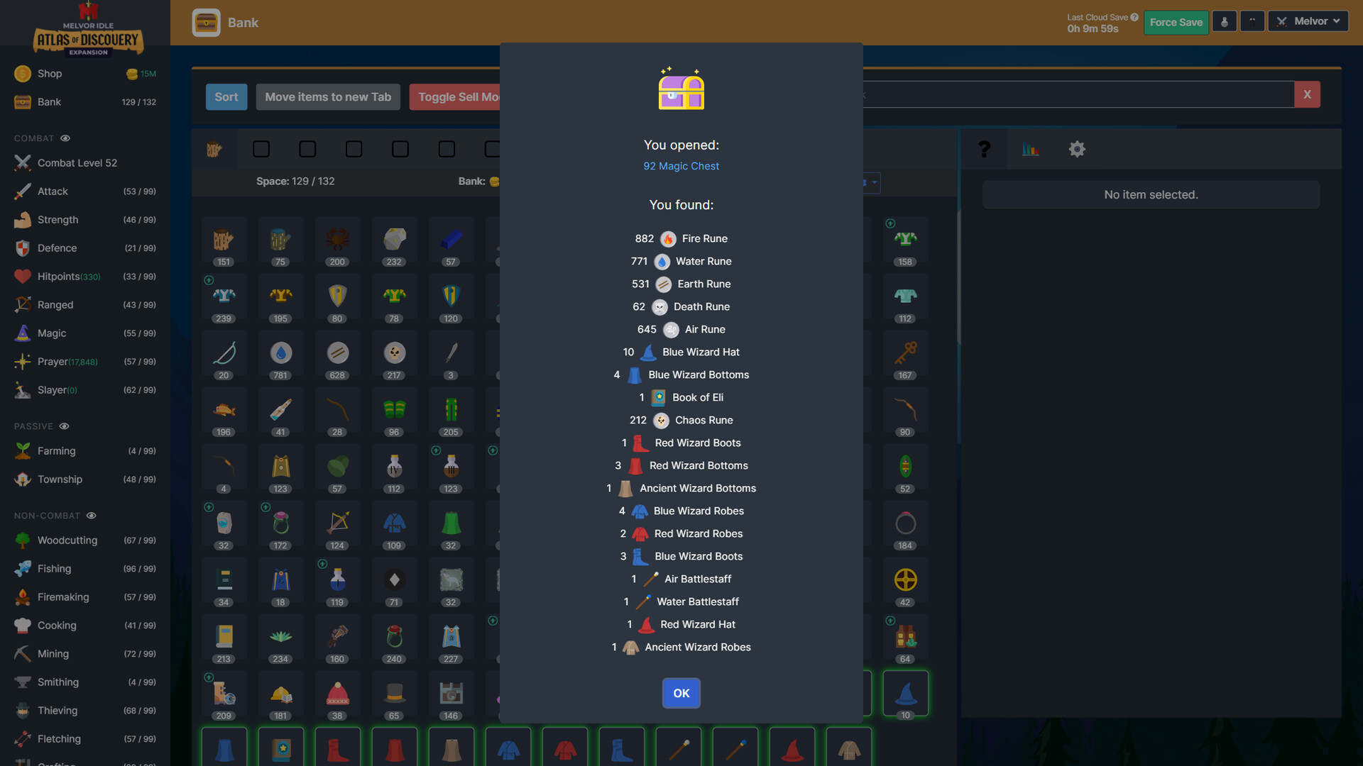 Скриншот 11: Melvor Idle