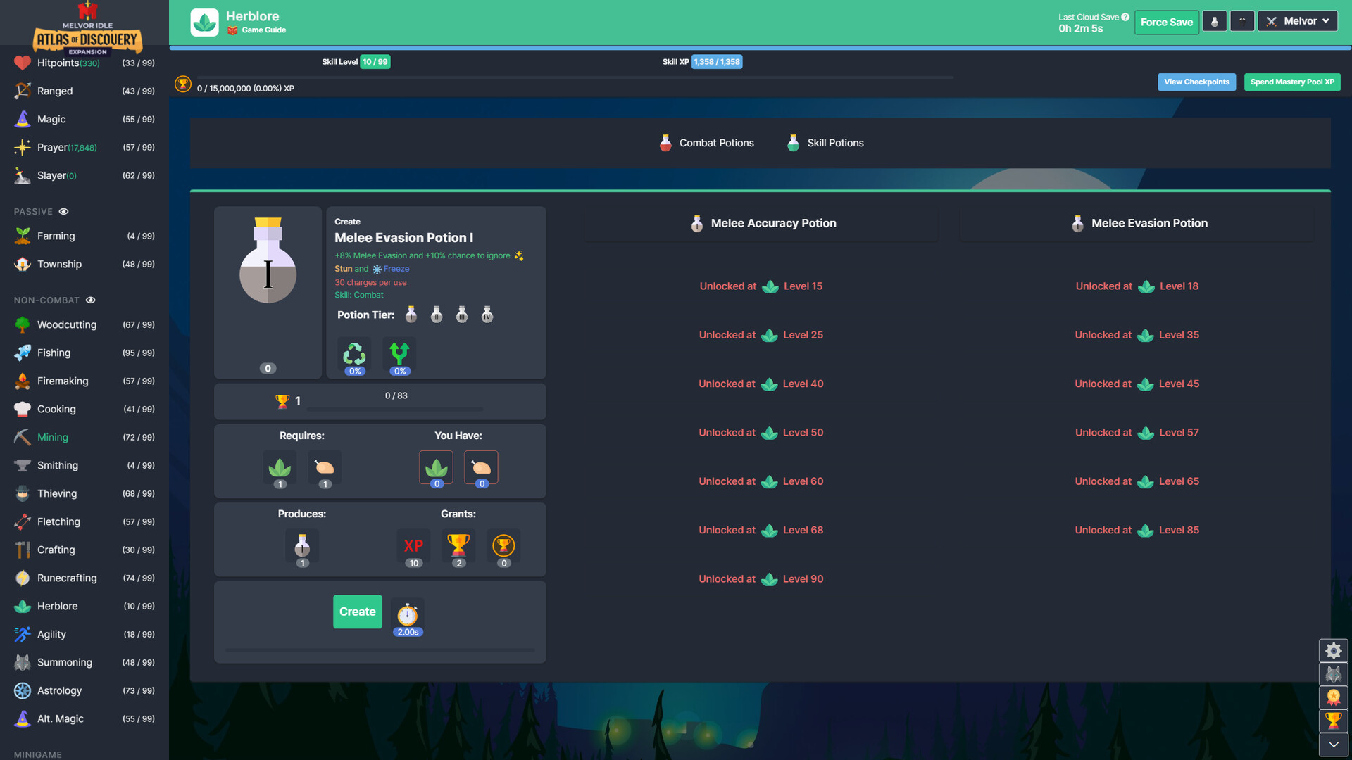 Скриншот 6: Melvor Idle