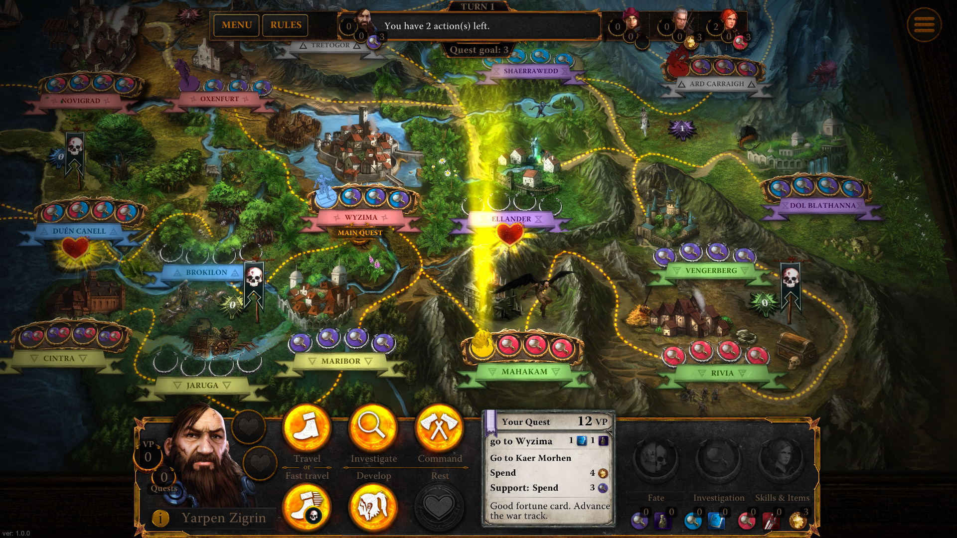 Скриншот 17: The Witcher Adventure Game