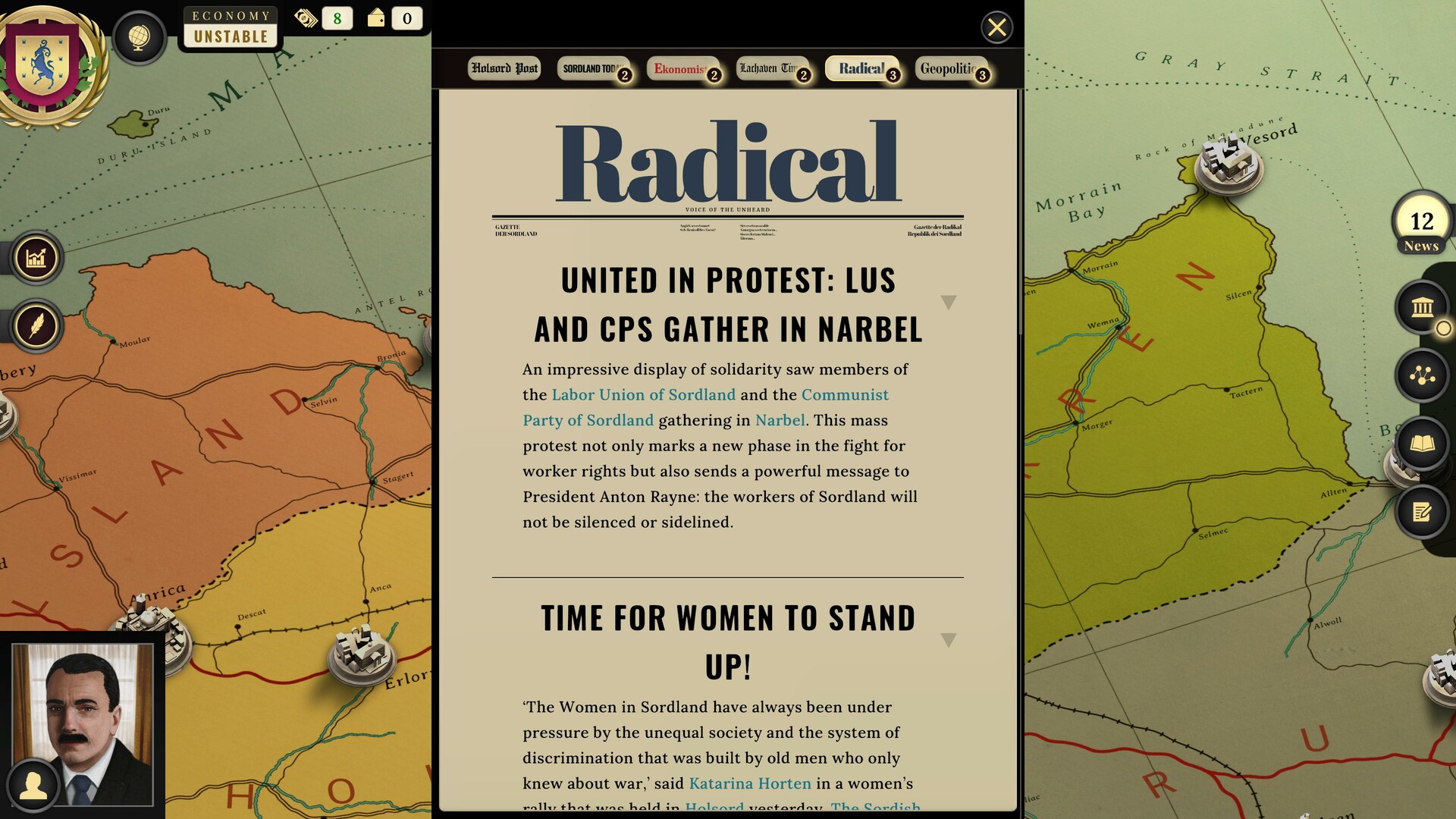 Скриншот 6: Suzerain