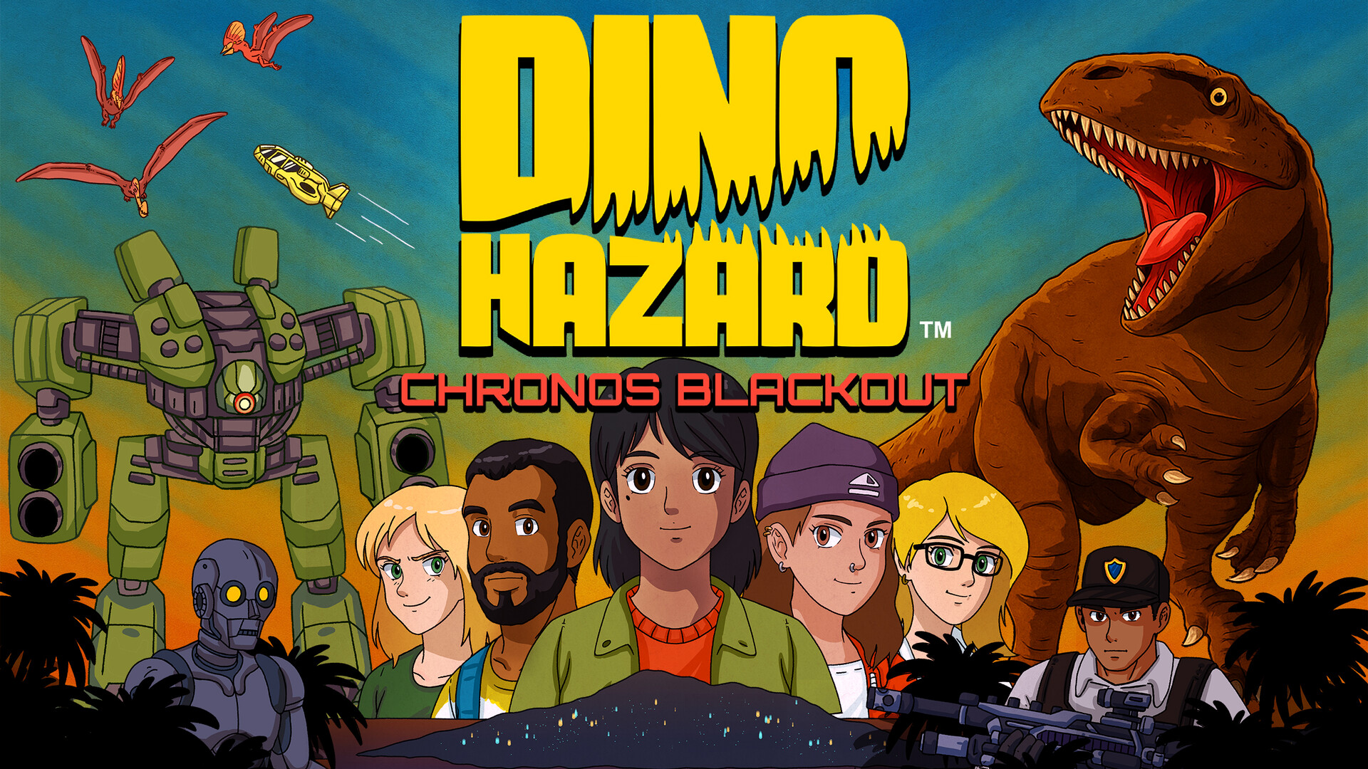 Скриншот: Dino Hazard: Chronos Blackout