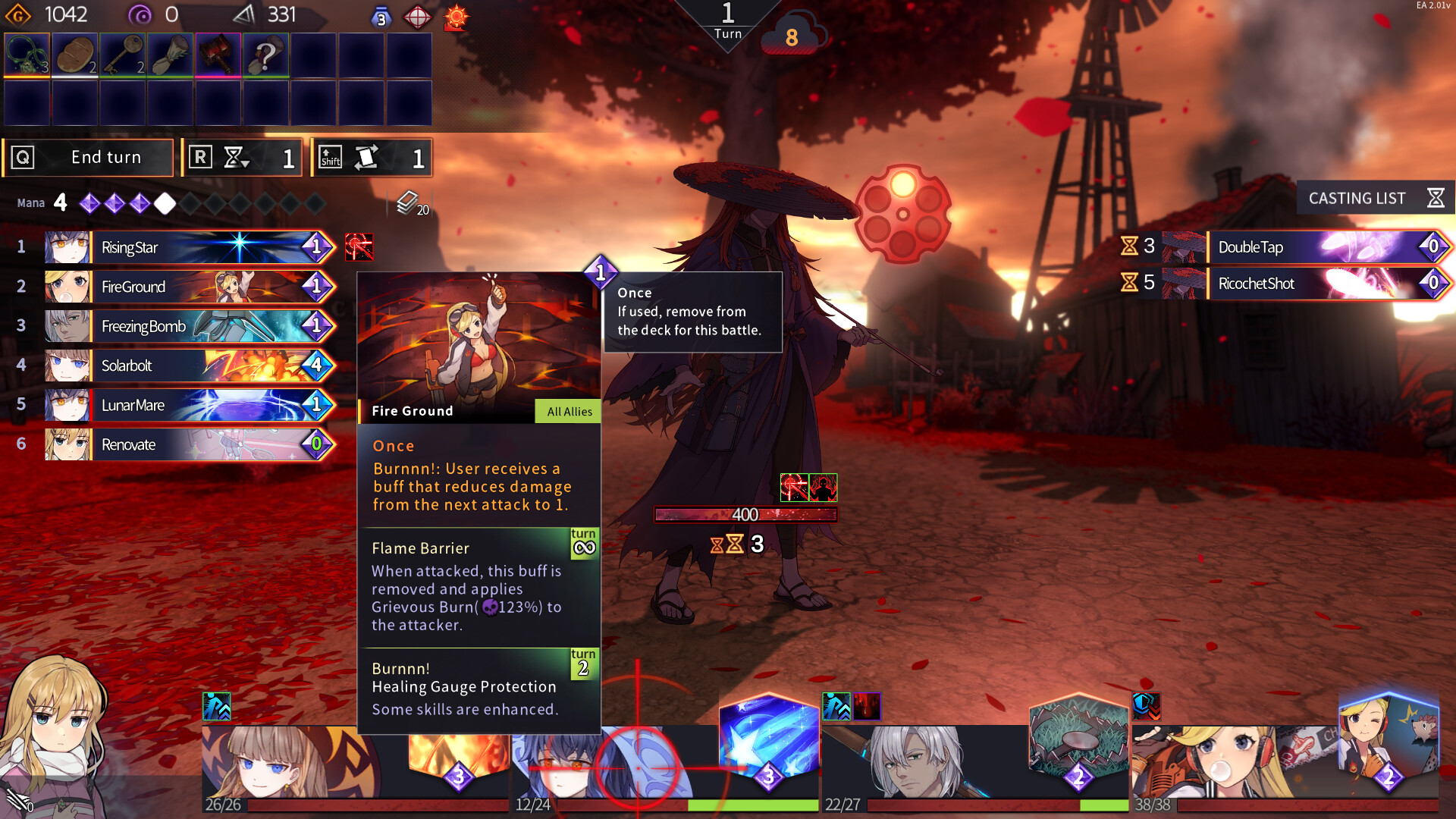 Скриншот: Chrono Ark