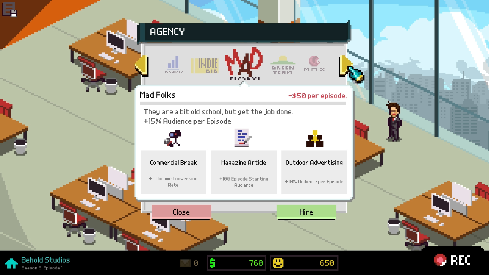 Скриншот: Chroma Squad