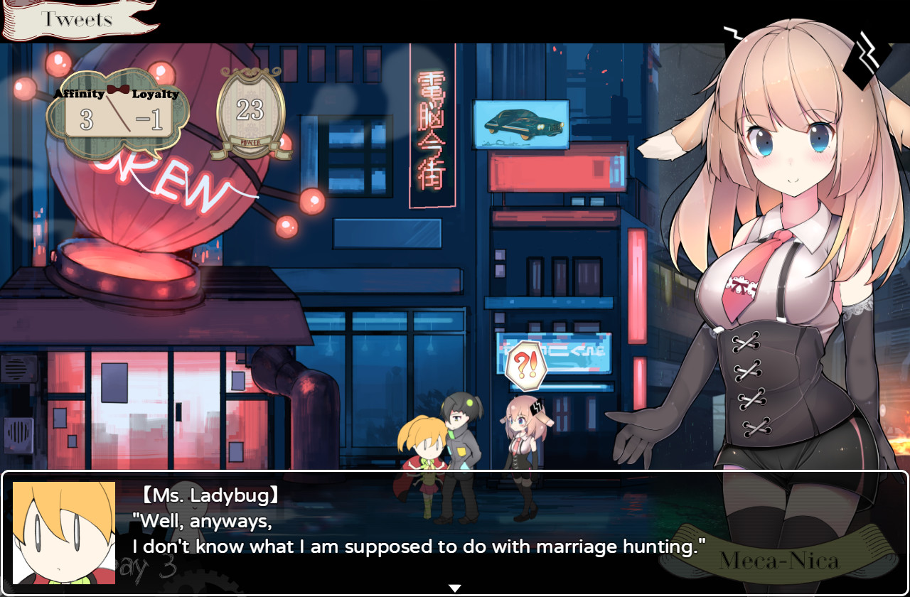 Скриншот: MECHANICA: A Ballad of the Rabbit and Mercury