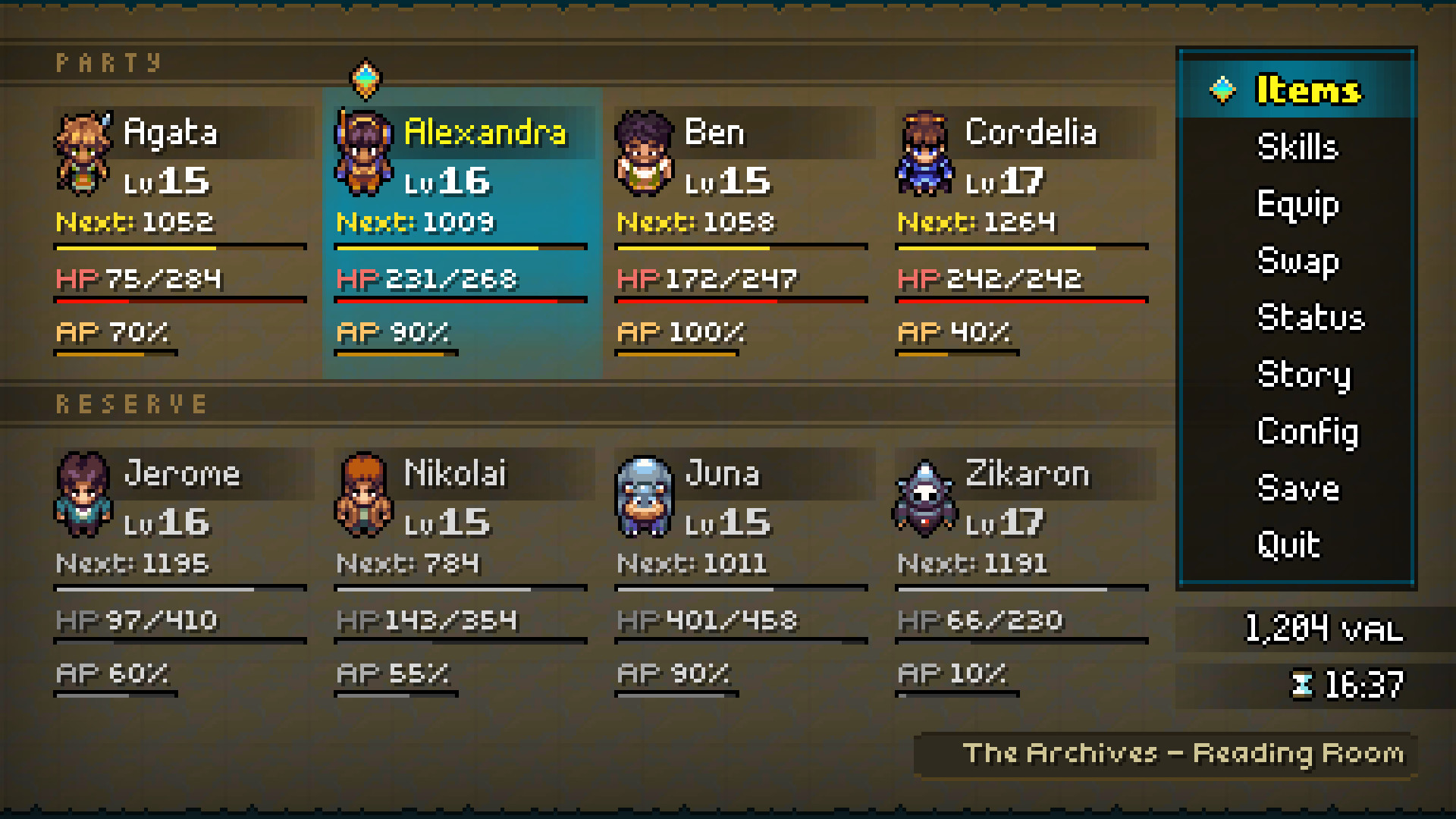 Скриншот: Quartet