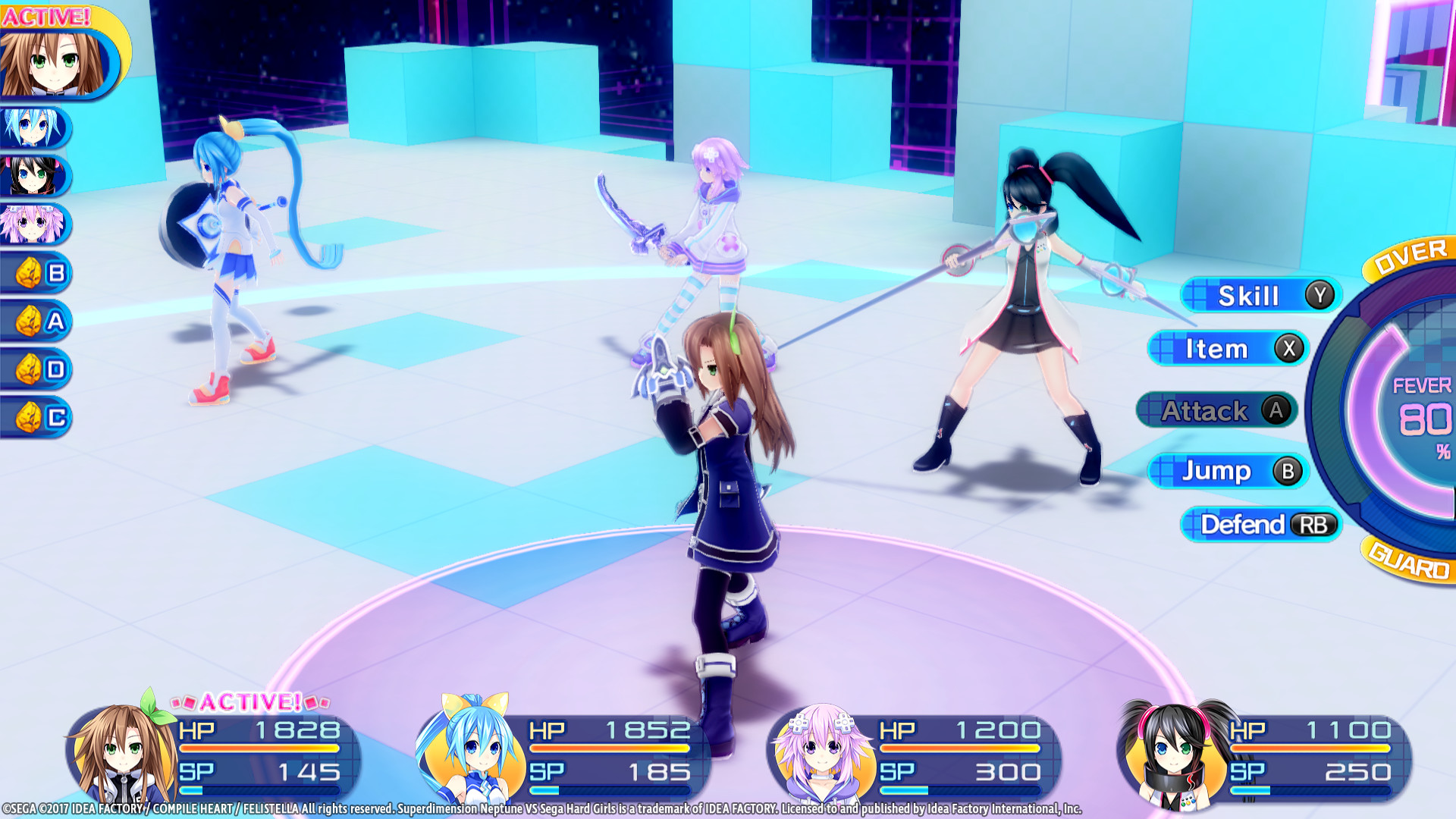 Скриншот 22: Superdimension Neptune VS Sega Hard Girls