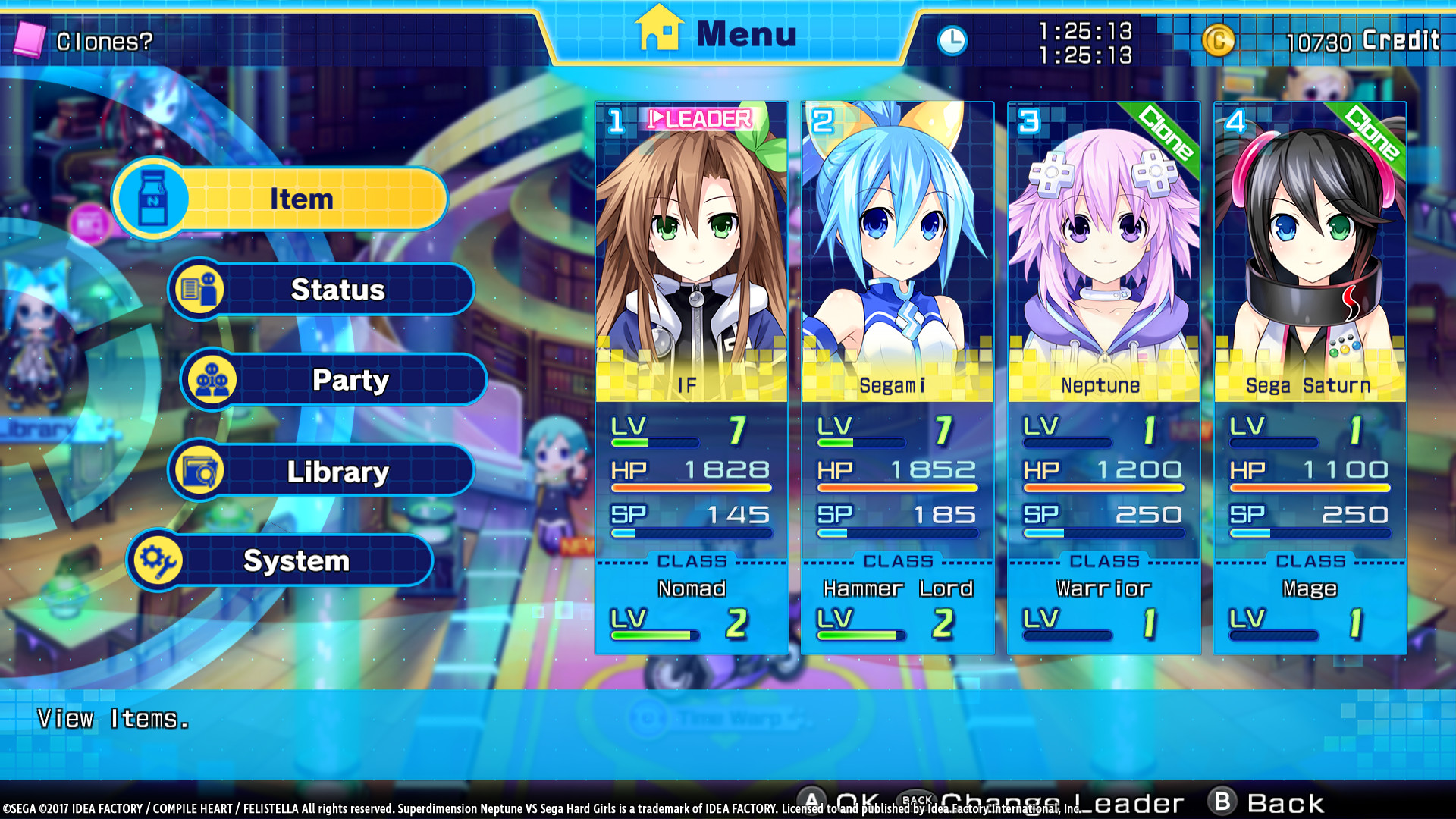 Скриншот 25: Superdimension Neptune VS Sega Hard Girls
