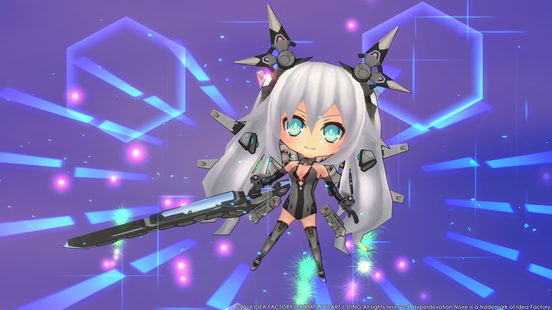 Скриншот: Hyperdevotion Noire: Goddess Black Heart (Neptunia)