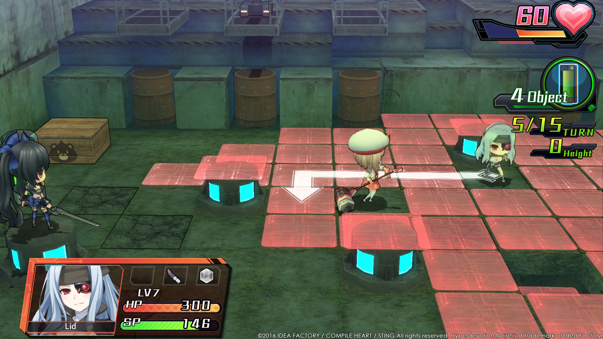 Скриншот 9: Hyperdevotion Noire: Goddess Black Heart (Neptunia)