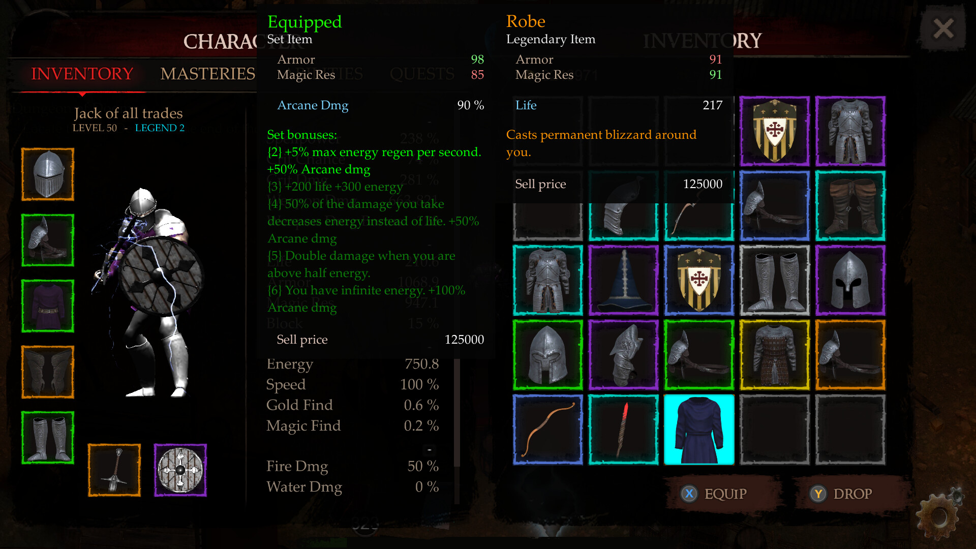 Скриншот: Powerlust