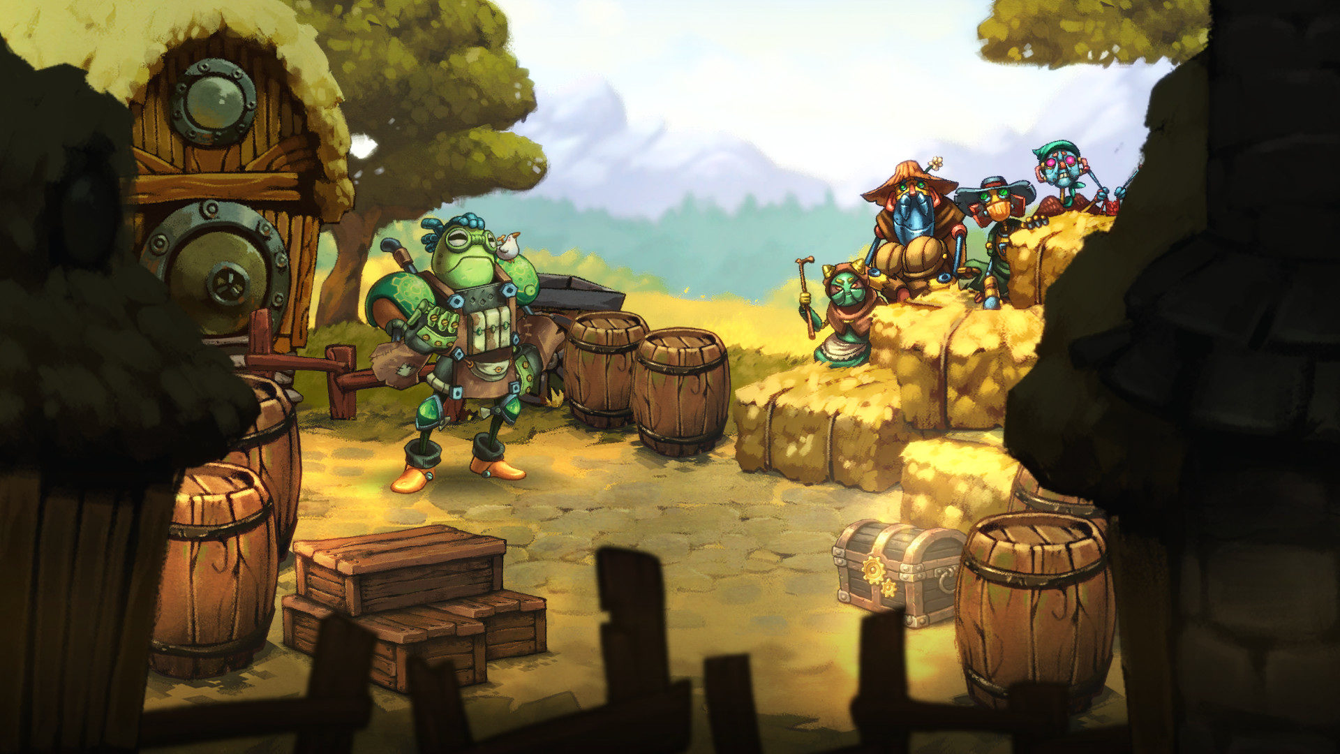 Скриншот 7: SteamWorld Quest: Hand of Gilgamech