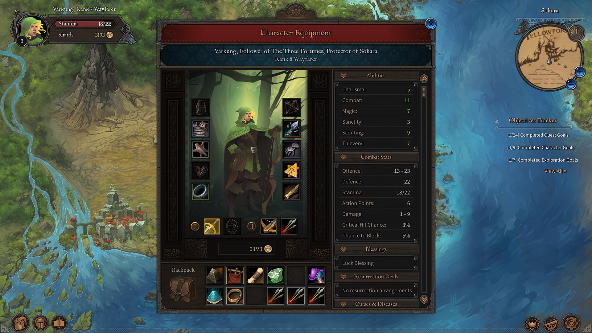 Скриншот: Fabled Lands