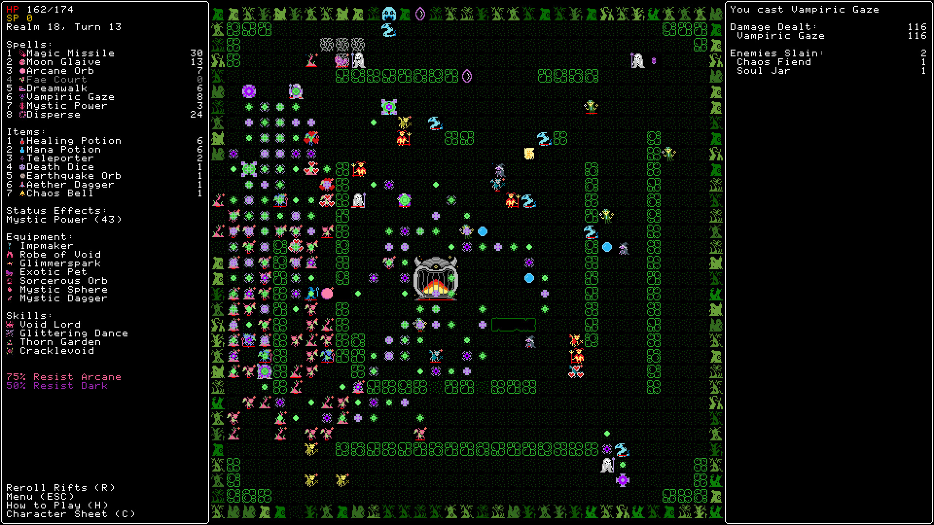 Скриншот: Rift Wizard 2