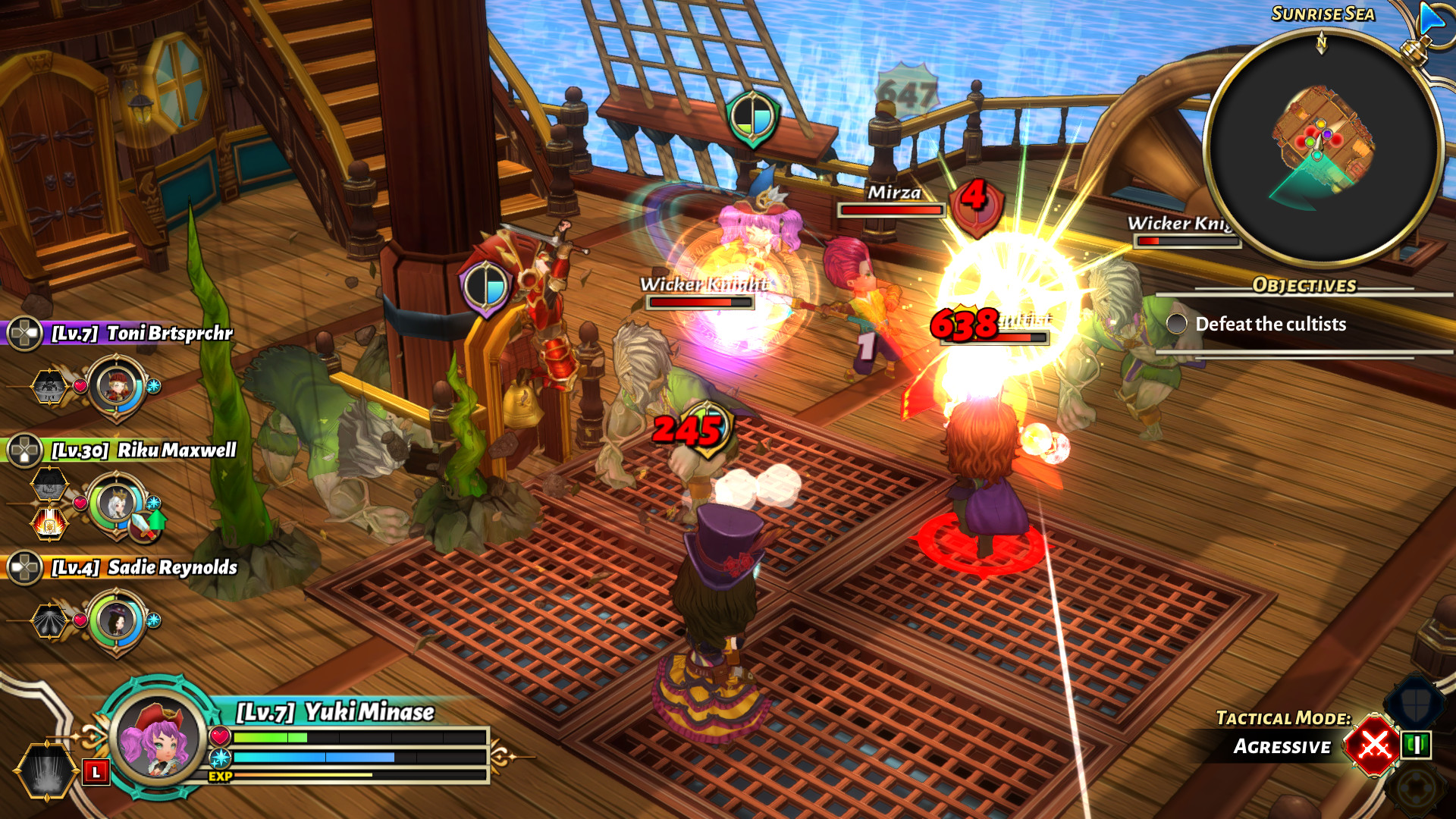 Скриншот: Valthirian Arc: Hero School Story