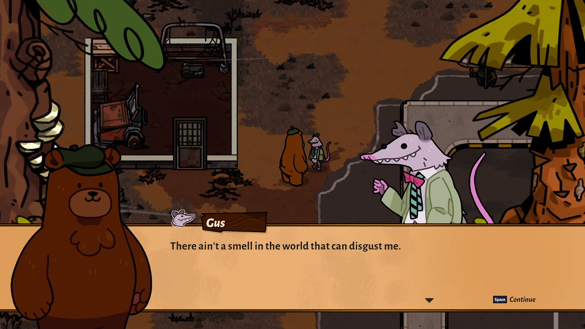 Скриншот: Bear and Breakfast