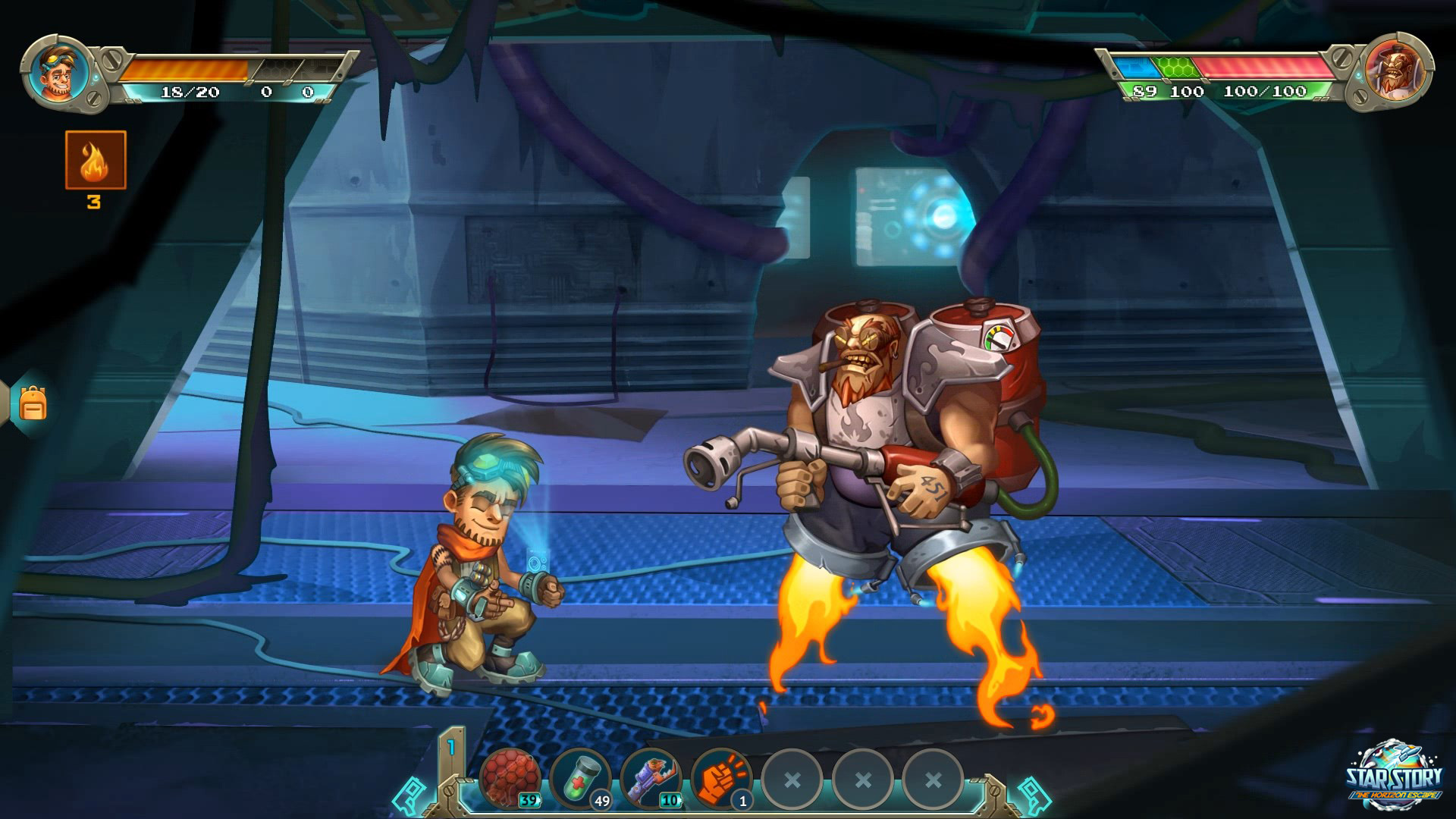 Скриншот: Star Story: The Horizon Escape