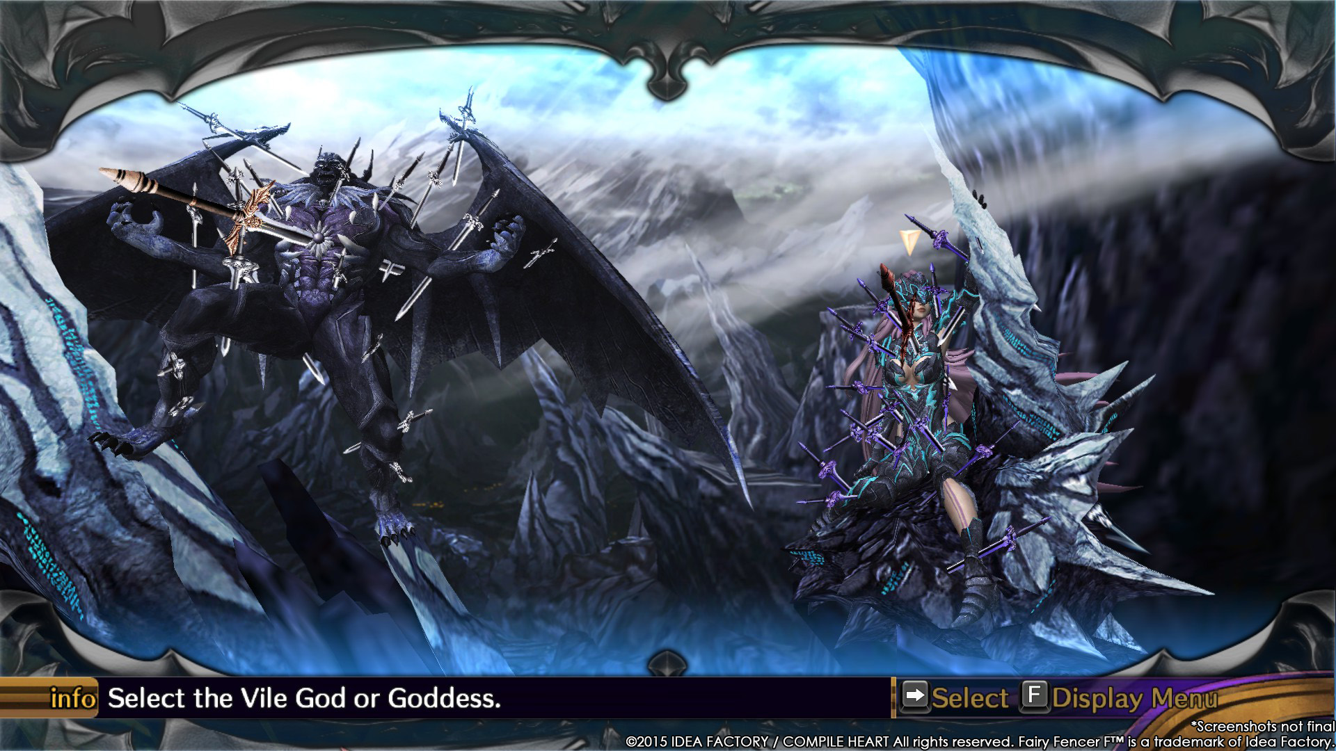 Скриншот: Fairy Fencer F