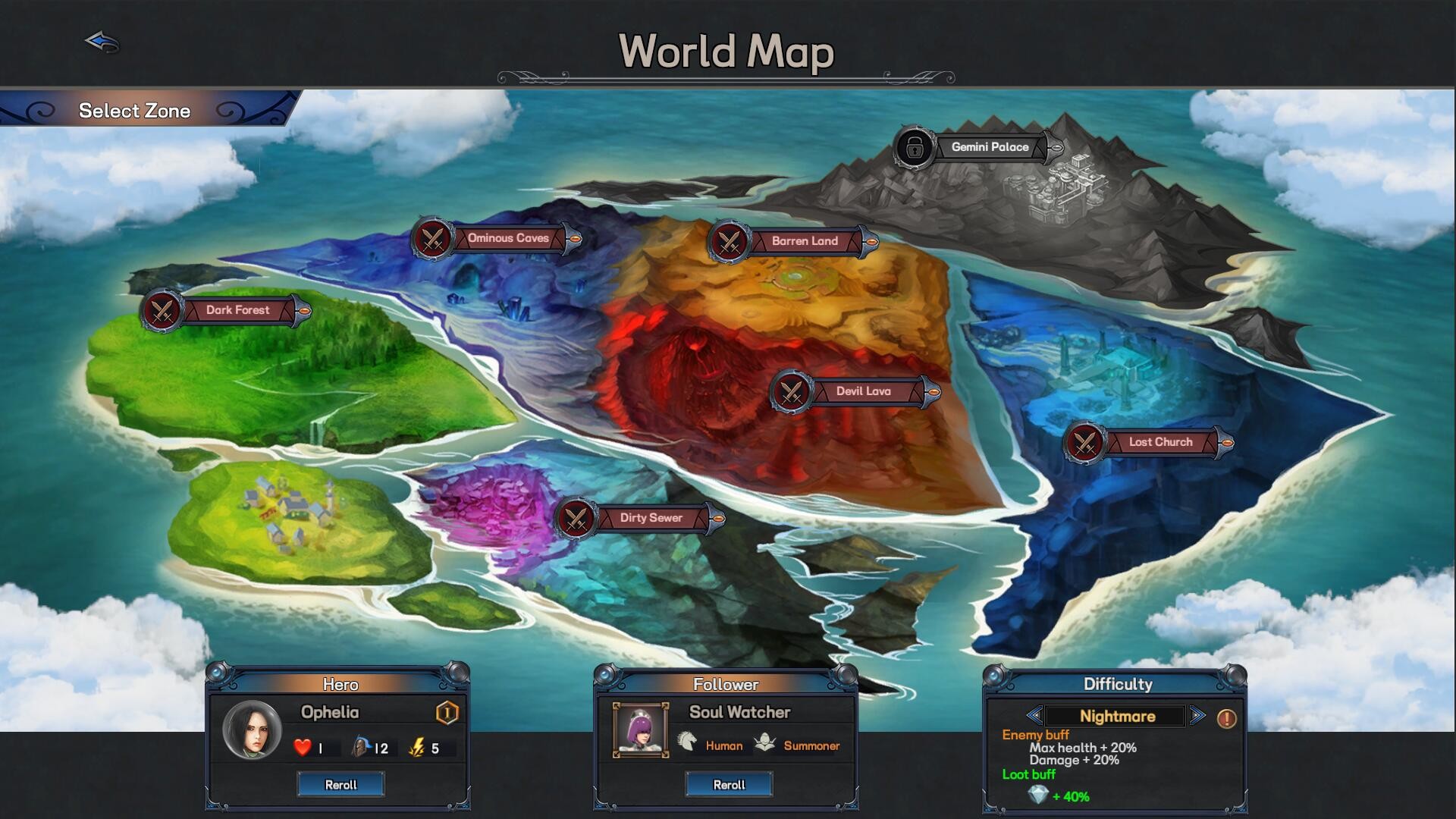 Скриншот: Tavern of Gods