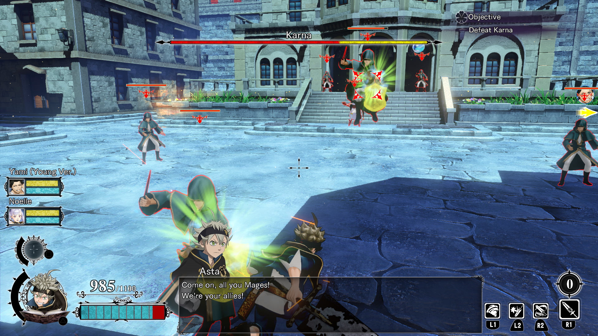 Скриншот 7: BLACK CLOVER: QUARTET KNIGHTS