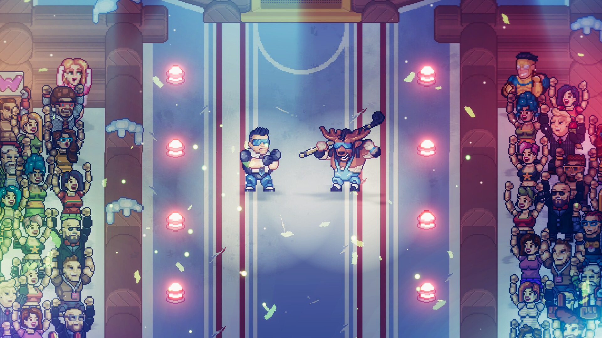 Скриншот: WrestleQuest